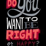 right or happy