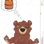 bear-dreaming-honey-sleeping-brown-sit-thinking-barrel-84264970